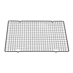 Afkølingsrist til småkager 25 x 40 cm sort