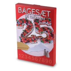 Bagesæt til talkager / Skabelon til talkage