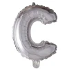 Bogstav Ballon “C” Sølv 41 cm.