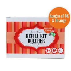 Bolsjesæt Kongen af DK / Orange (kun råvarer)