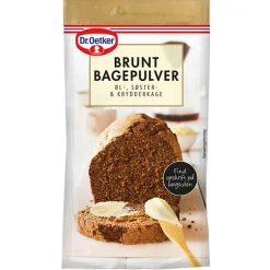 Brunt Bagepulver – Dr. Oetker