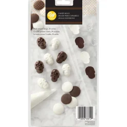 Chokoladeform – Mini kranier, Wilton