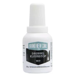 Drypbar Pastafarve Hvid 20g