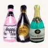 Folieballon Champagneflaske 1 stk. – Assorteret design