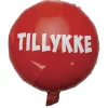 Folieballon med Tillykke – Scanseason