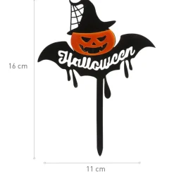 Halloween Cake Toppers / Topfigur 16×11 cm – Decora