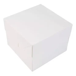 Kageboks / Kageæske Hvid 20 x 20 x 15 cm