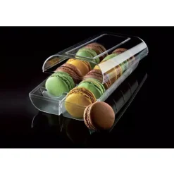 Kageæske til macarons 12 stk – Gennemsigtig