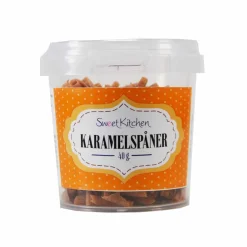 Karamel Chokolade spåner 40g. – Sweetkitchen