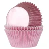 Mini muffinsforme baby pink folie 36 stk. – House of Marie