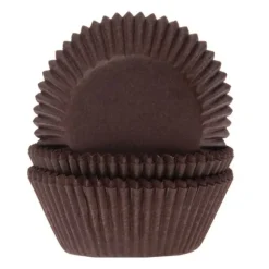 Mini muffinsforme brun 60 stk. – House of Marie