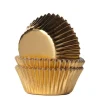 Mini muffinsforme guld folie 36 stk. – House of Marie