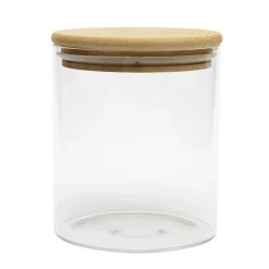 Opbevaringsglas med Bambuslåg (750 ml) – BrandNewCake
