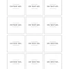 Personaliseret Firkantet Etiketter 12 stk. – 6 x 6 cm.