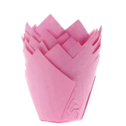 Pink Tulipan Muffinsforme 36 stk. – House of Marie