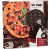 Pizzasæt med form, handsker & pizzaskærer