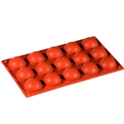 Silikoneform halvkugle 50x23mm – Pavoni
