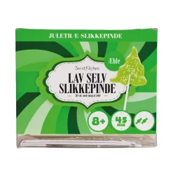 Slikkepinde Kit (Juletræer) – Komplet Sæt til 30 stk. – SweetKitchen