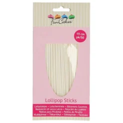 Slikkepinde – Lollipop Sticks – 15cm – 50 stk