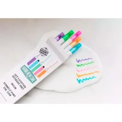 Spiselige NEON Kagetuscher 5 stk.