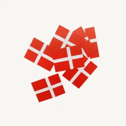 Strøflag Bordkonfetti Dannebrog – 150 stk.