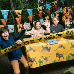 T-Rex Dinosaur Pynt Afspærringsbånd – 15 m