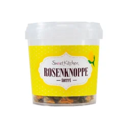 Tørret Spiselige Blomster – Gule Rosenknopper 10g.