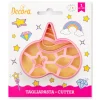 Unicorn maske udstikker – Decora