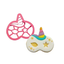 Unicorn maske udstikker – Decora