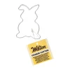 Wilton Påskehare Udstikker (6,2 cm) – Klassisk Kaninform i Metal